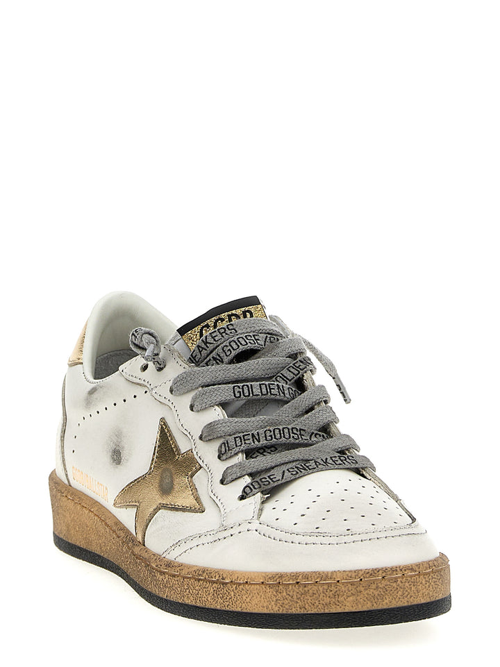 Golden Goose Ball Star Sneakers - Gold | 28fbafa9dfa222574ae020105d0cd295981967fd