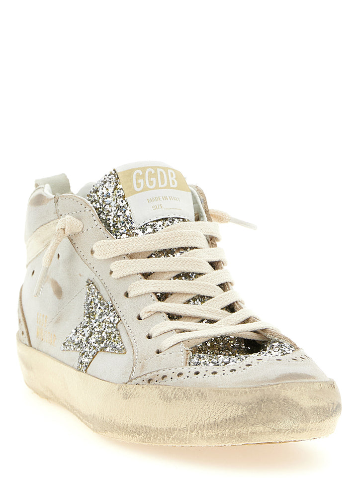 Golden Goose Mid Star Sneakers - Beige | 8cdf413120f8b3fd73473f8fb97e6a4929f2db3f