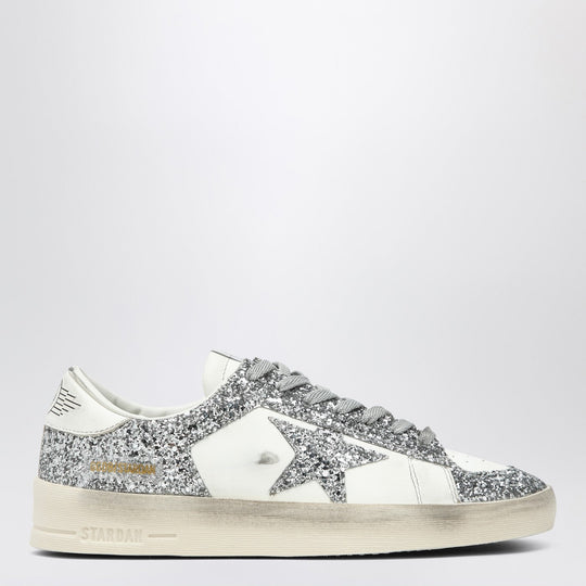 Stardan White/Glitter Silver Sneakers