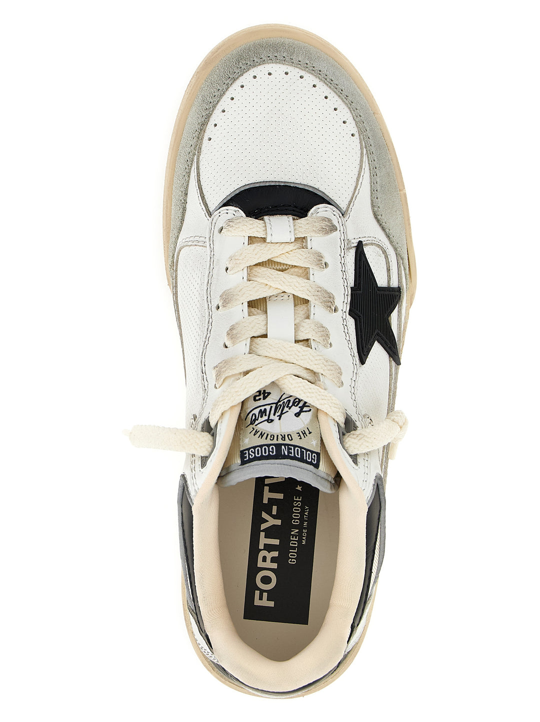 Golden Goose Forty2 Sneakers - White/Black | f98306d4c8f31820e88e93ea85de226615deeeb0