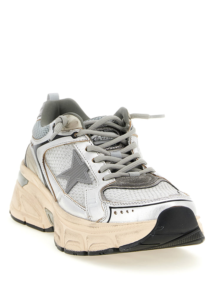 Golden Goose Lightstar Sneakers - Silver | 2cbaf271b2d3c9a32bd807d24ce0ab579ed270fd
