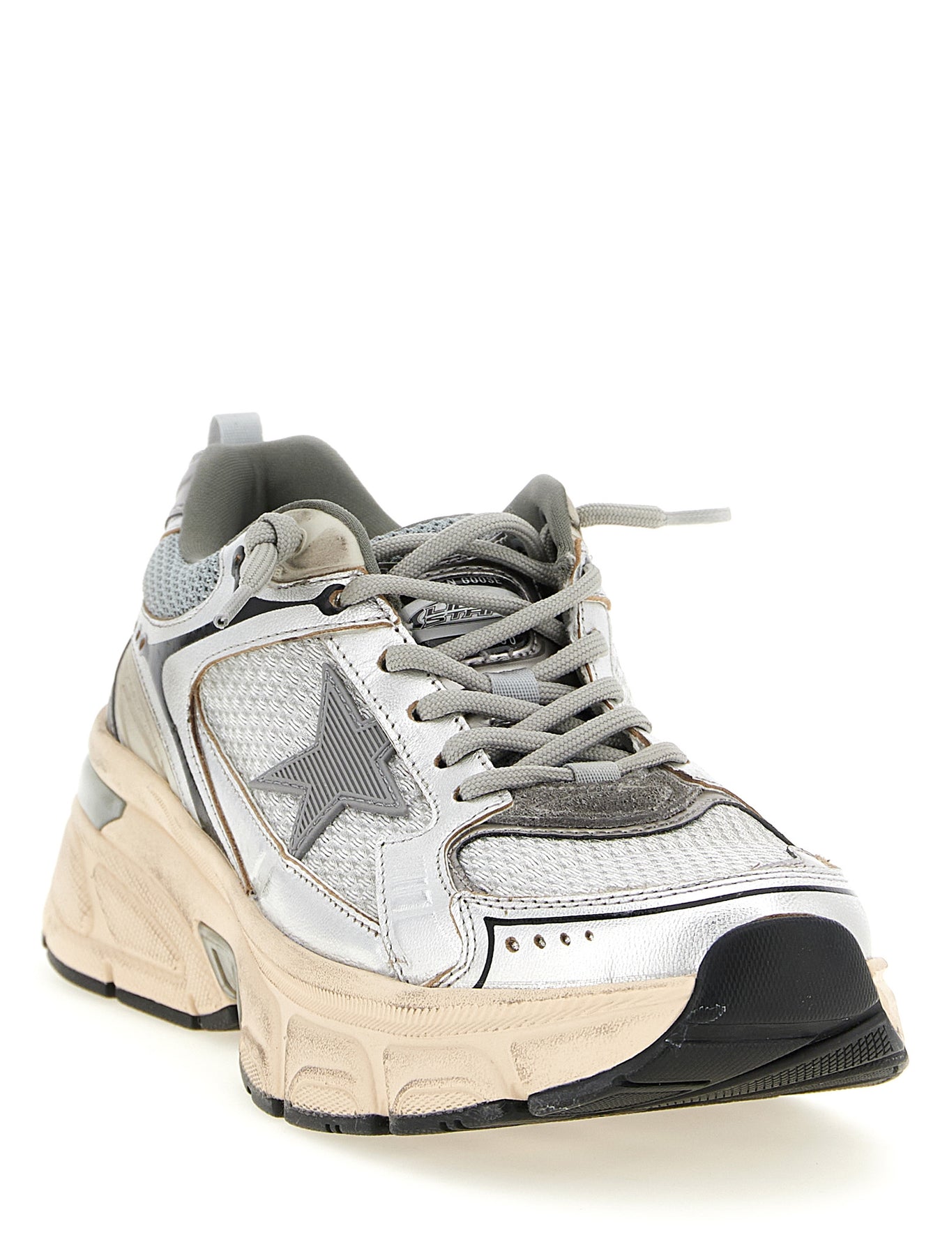 Golden Goose Lightstar Sneakers - Silver | 2cbaf271b2d3c9a32bd807d24ce0ab579ed270fd