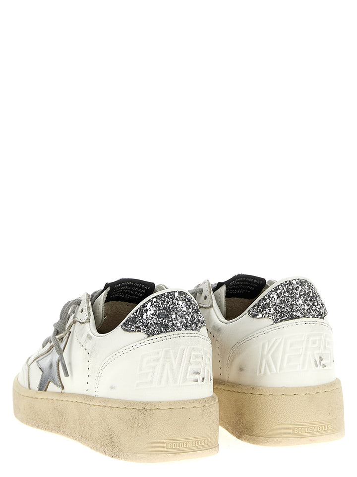 Golden Goose Ball Star 2 Sneakers - Silver | ff32960ace965bf9182eeee48fd079b25e77e48a