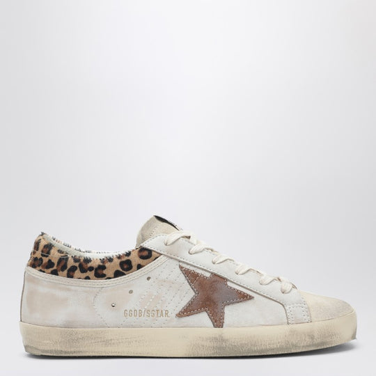 Super-Star Beige Sneaker With Pony Hair Details