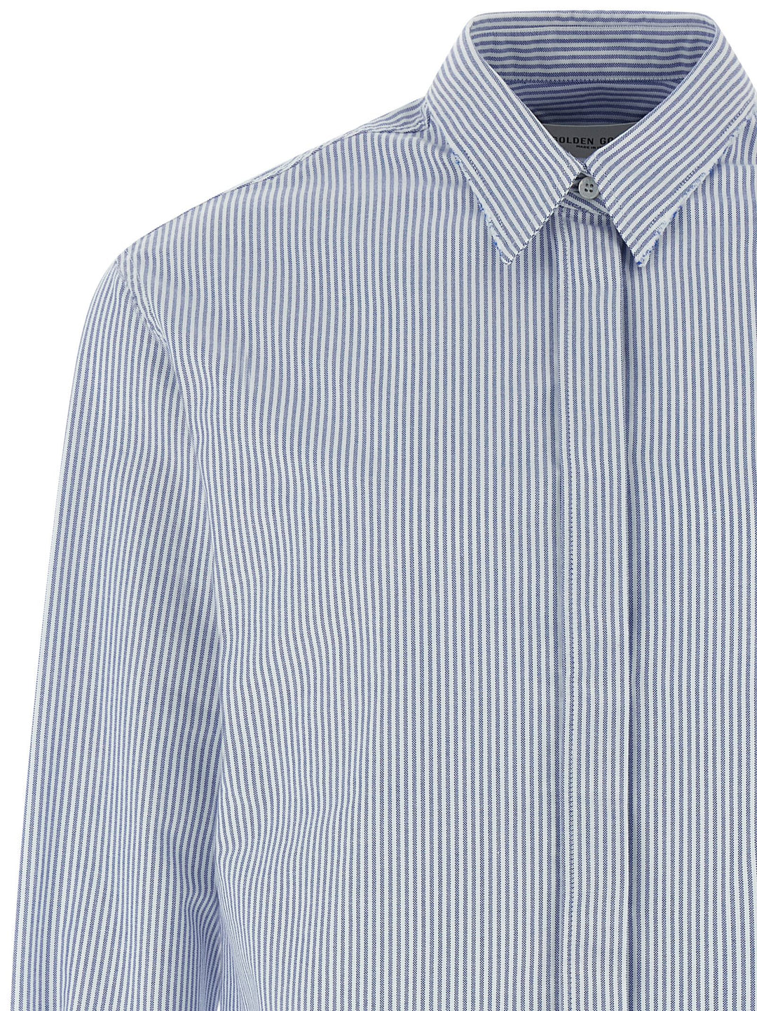 Golden Goose Batilda Shirt and Blouse - Light Blue | 1215582bf26b2ff7c59571d50aed57bb70361a21