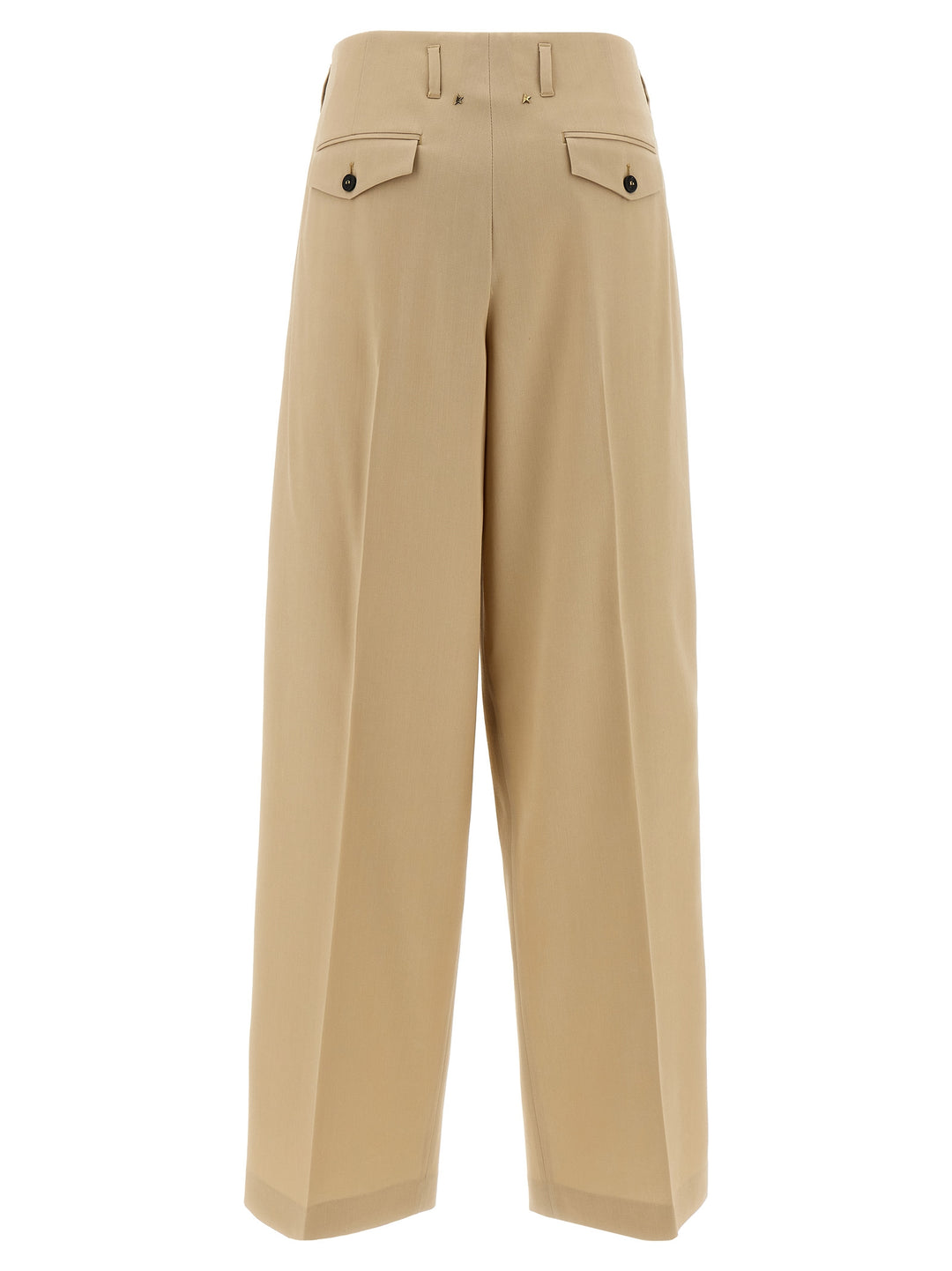 Golden Goose Flavia Pants - Beige | d2000b153c7354ee072aefaaa7c5bcf00d0534e7