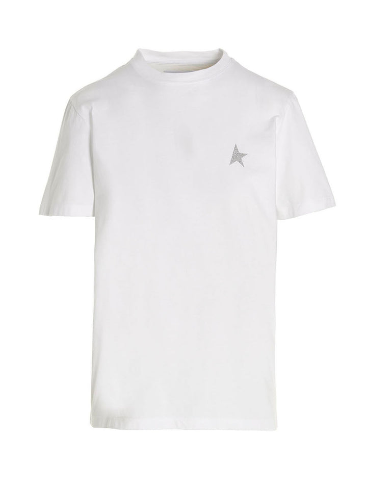 Golden Goose Small Star T-shirt - White | b619a370bbb2fc54ddde917c88328de0d4073d78