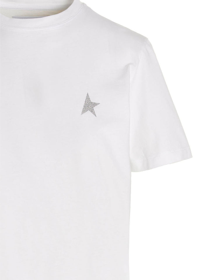 Golden Goose Small Star T-shirt - White | f3f572bff5b78d99ef44bf03e277d8a092472f0f