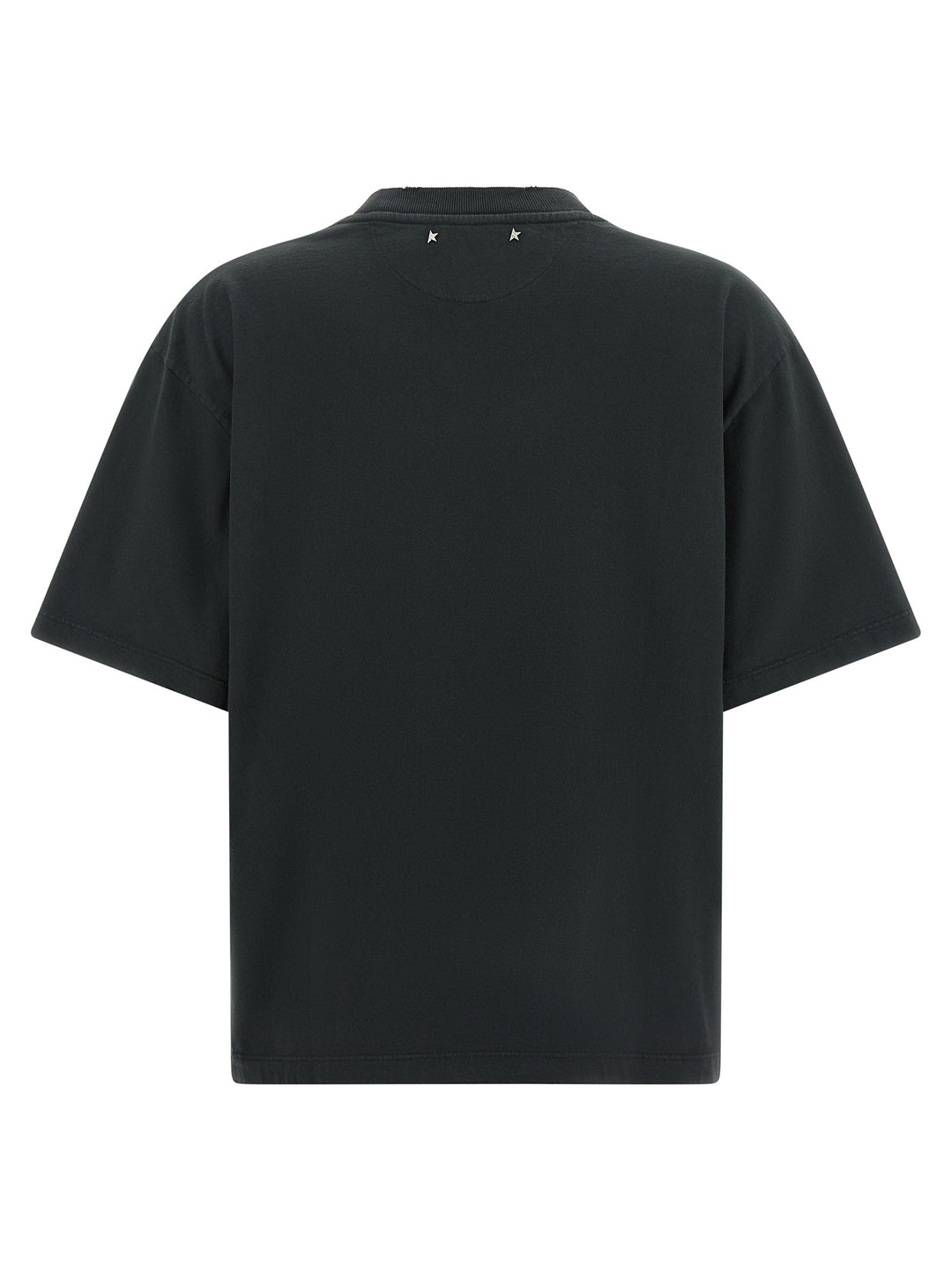 Golden Goose Crystal Crew Neck T-shirt - Black | 1e35119dd60ae8b79ed9e31178109ce3f5b6f025