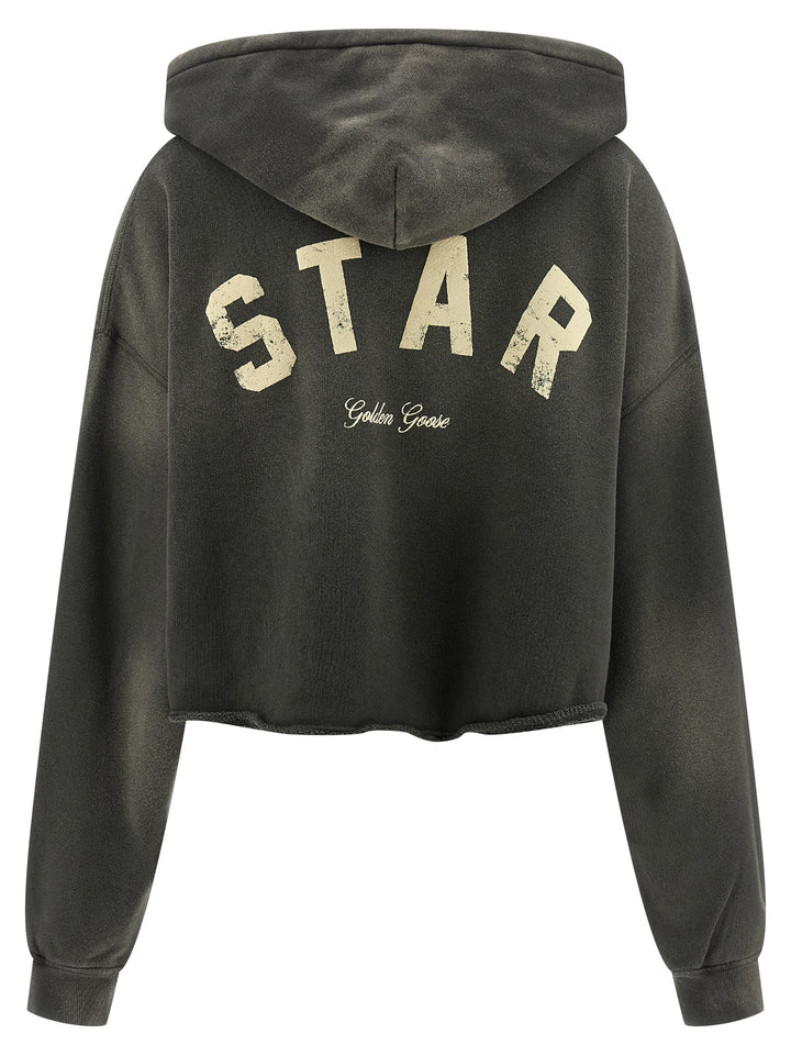 Golden Goose Star Golden Goose Sweatshirt - Gray | bd18e4294a49fb8fdb09d757d040b23fdb0e08f3
