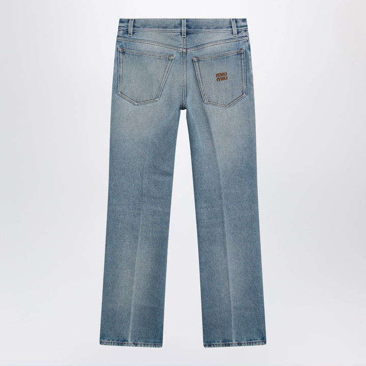 Miu Miu Pants - Light Blue | 28c8300e7c6a807c31b3ccaf8f33826d72f578dd
