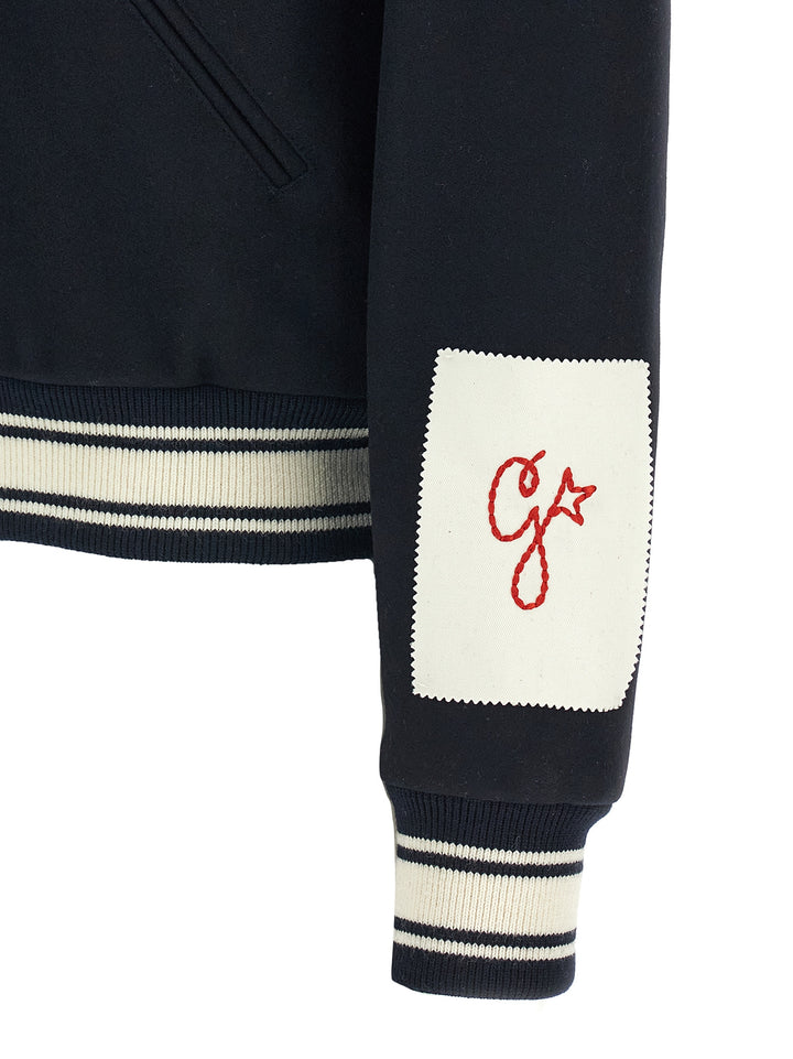 Golden Goose Dirce Puffer Jackets - Blue | e9731fc2d34085a0f83da6170371a16925a08a77