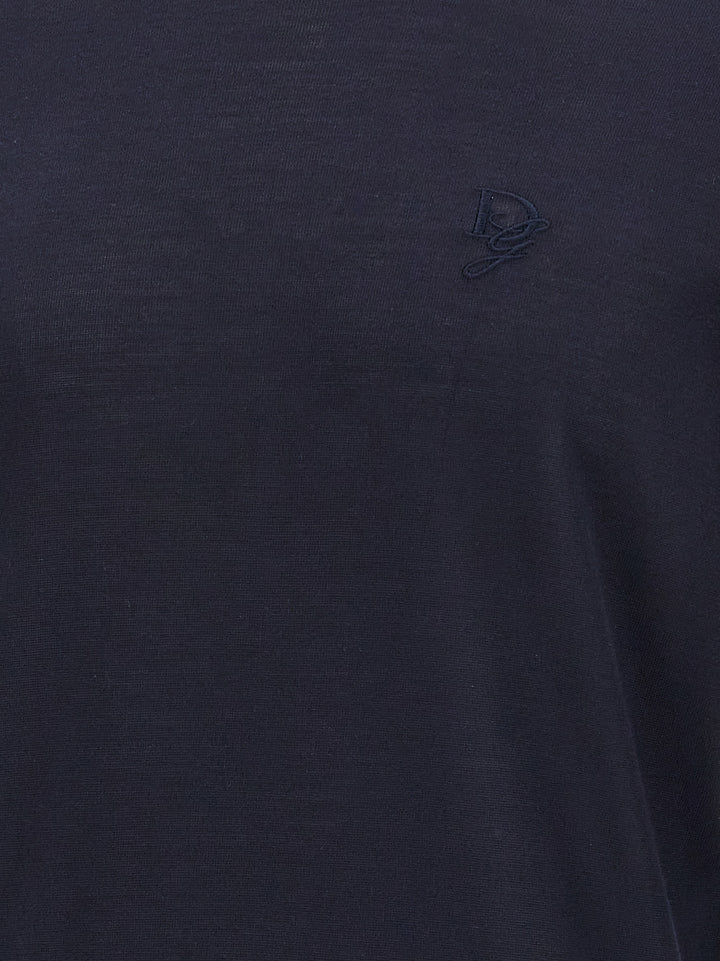 Dolce & Gabbana Logo Embroidery Sweater Sweaters and Cardigans - Blue | 5ad999ff4a47790e4eef725cc5cb133c3d548ba5