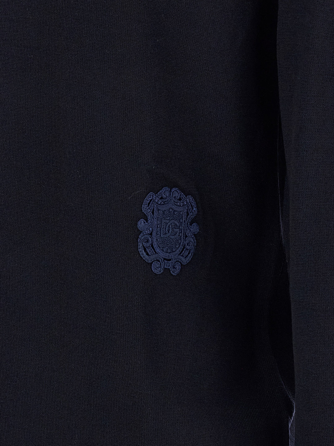 Dolce & Gabbana Heraldic Coat Of Arms Sweater Sweaters and Cardigans - Blue | 6a12661d1a2cd06f7b08301662a3429c37e2ab3b