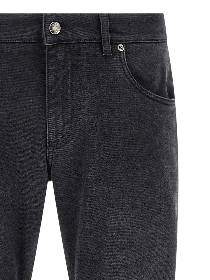 Dolce & Gabbana Stretch Jeans Pants - Black | b57960f8028fc0344403dbfaf96197637fff9e47