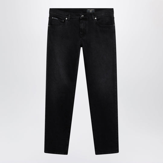 Stretch Jeans In Grey Denim