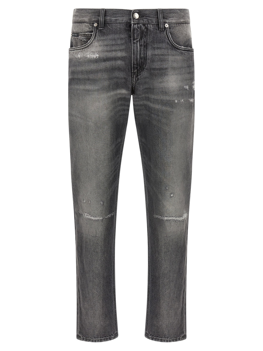 Dolce & Gabbana Distressed Jeans - Gray | 25db6c084c1a9c51f3196093c40d35c2e84710ae