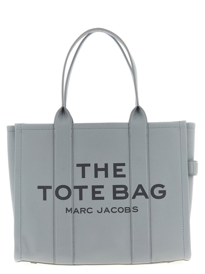 Marc Jacobs The Leather Large Tote Tote Bag - Gray | 0bbe1d9f8c0cd388762e90f9012e6d08d003bbae