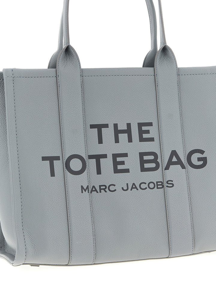 Marc Jacobs The Leather Large Tote Tote Bag - Gray | b14ab8cb0c5f3ad1a98602f24d5c95e42307d5dd