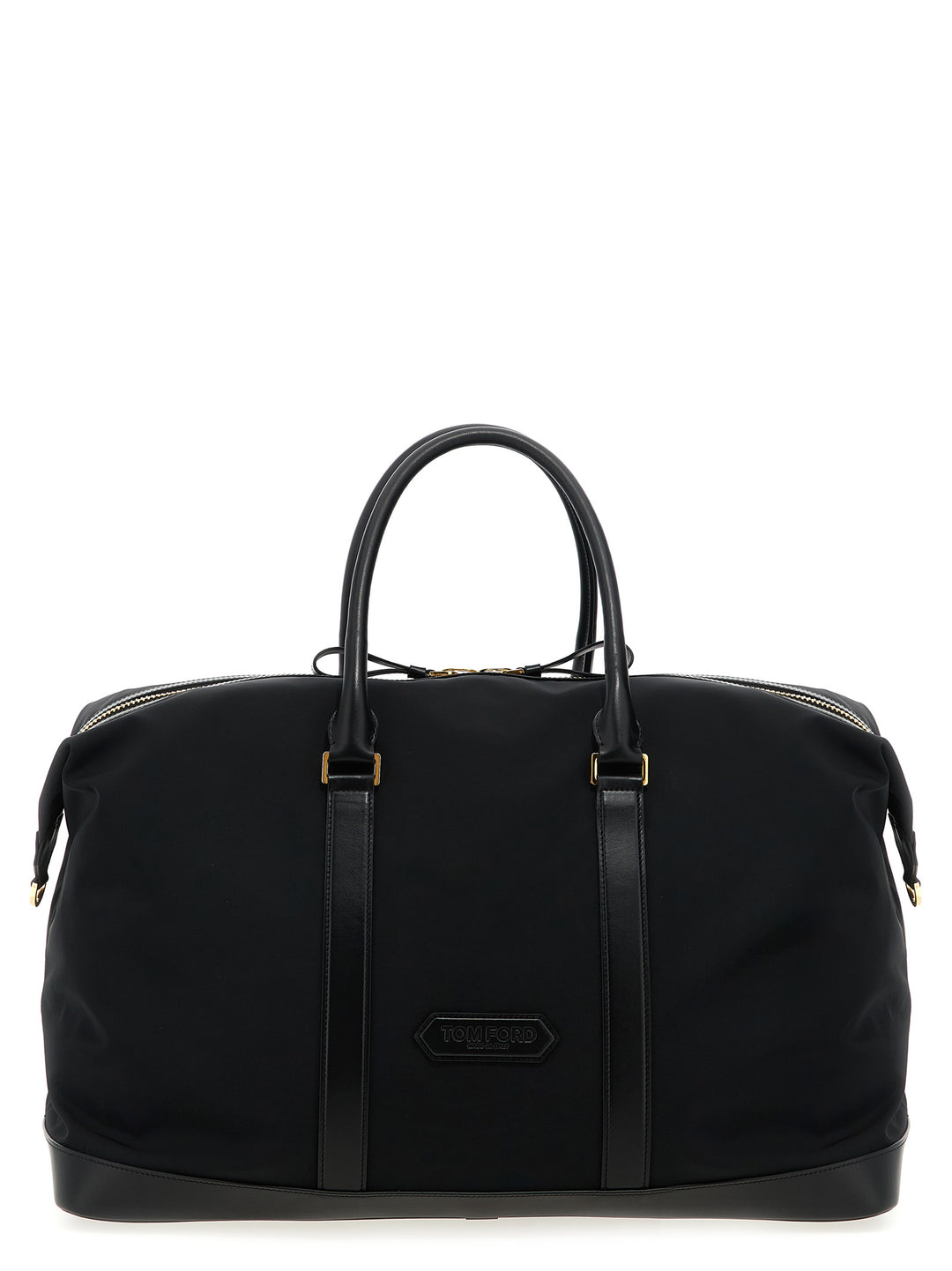 Tom Ford Leather Details Travel Bag Home & Lifestyle - Black | a1055b69546d984237233b10d5ead6b03f61fff4