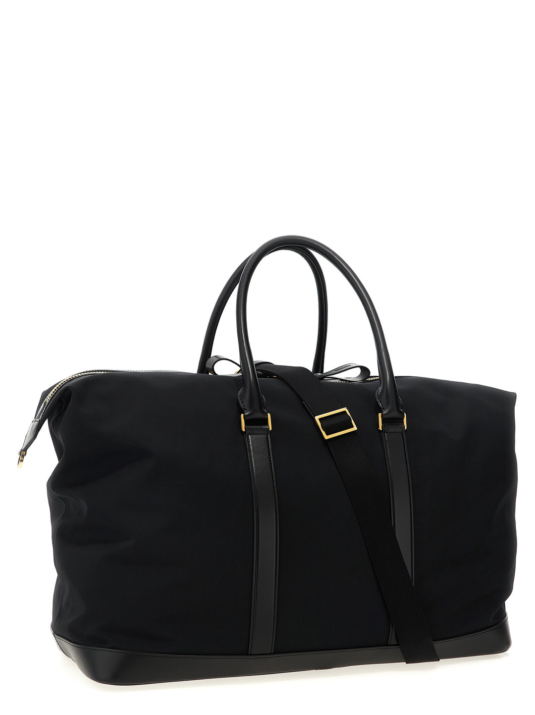 Tom Ford Leather Details Travel Bag Home & Lifestyle - Black | 6eb60b04b60ffa9f79c5ab4af8e4759a4c96ace7