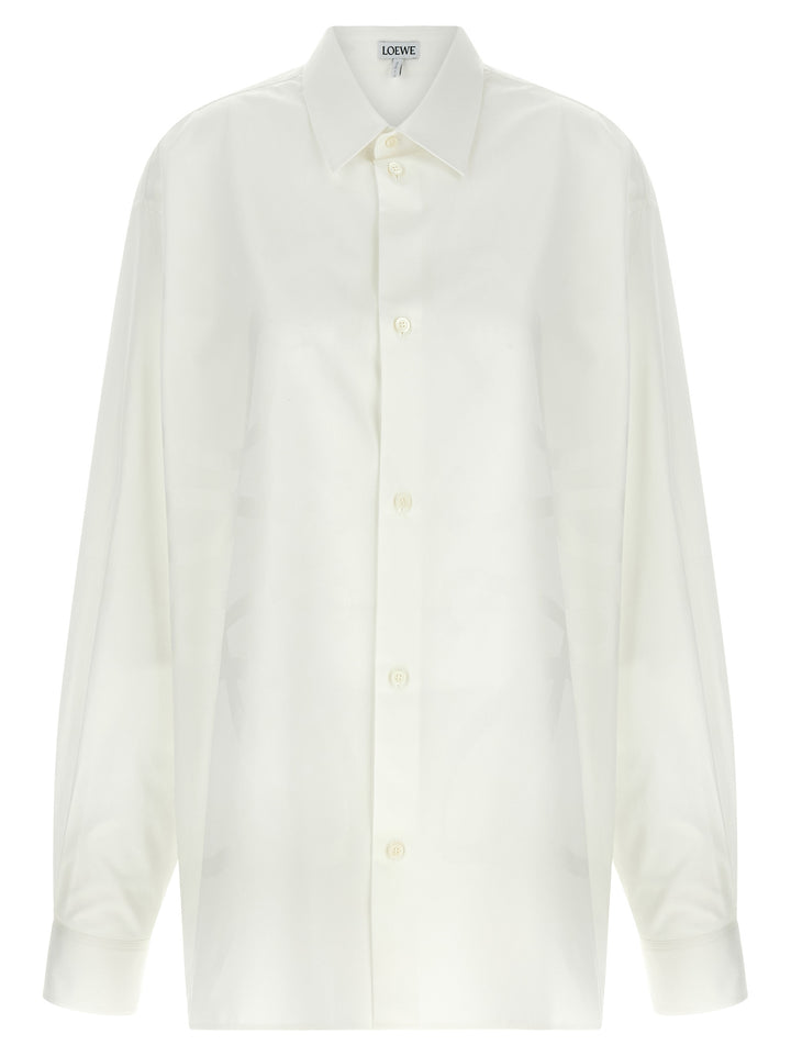 Loewe Anagram Shirt Shirt and Blouse - White | 23717f3add23c01457260077bcfca9bc00581e4f