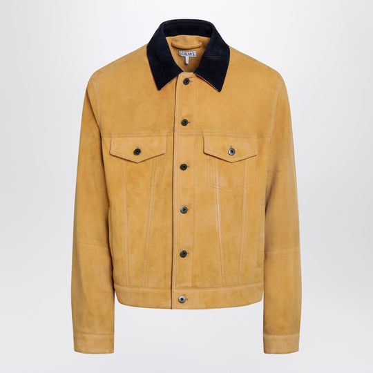 Camel-Coloured Suede Jacket