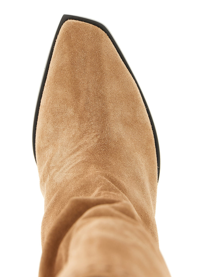 Jimmy Choo Hart Boots and Ankle Boots - Beige | a22e957f121c37c5d4b1e31cf39e25991b32b4cc