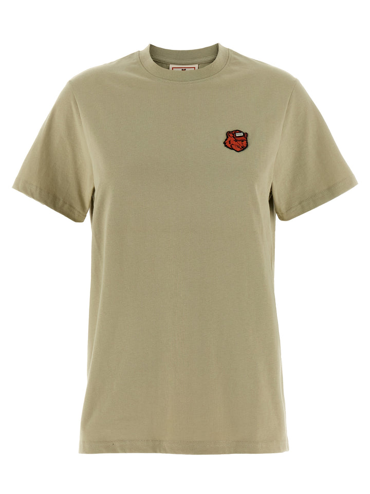 Maison Kitsune Fox Head T-shirt - Green | 8a399219a25ed896ba23a892cdf3202da9798269