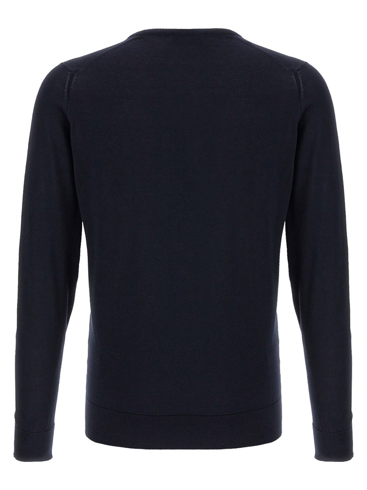 John Smedley Hatfield Sweaters and Cardigans - Blue | adc3979551b2ae55d18ccadcf75157abbfb957aa