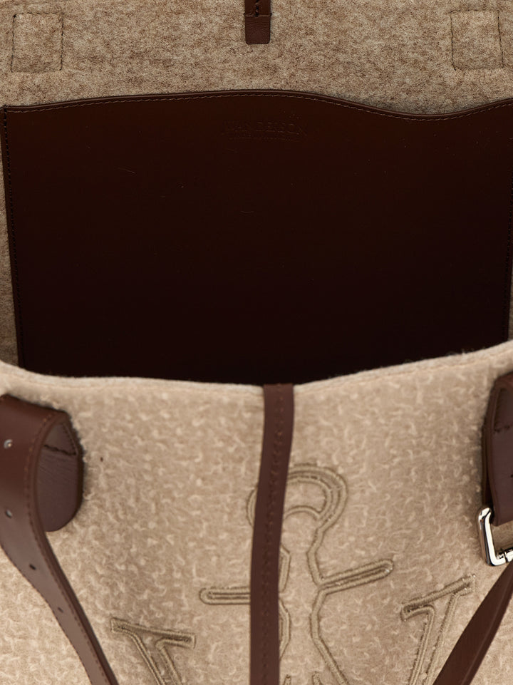 J.W. Anderson Belt Tote Tote Bag - Beige | ce258bf8e38e72b5a830cd0c3a67a9586c8a65ff