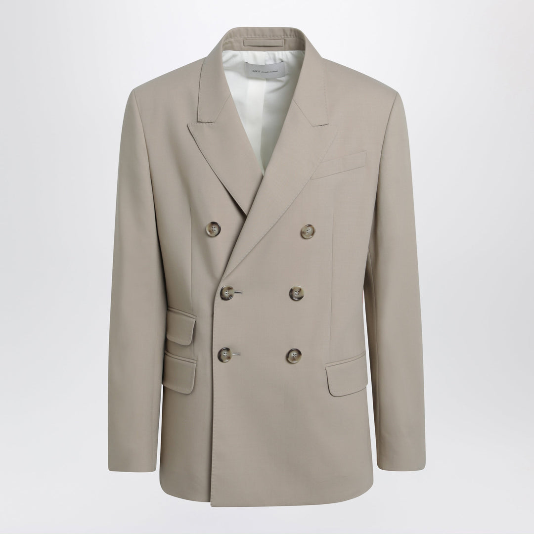 Ami Paris Coats & Jackets - Beige | df92c6c28cb5251607ce87b2b33cf1cf4124b387
