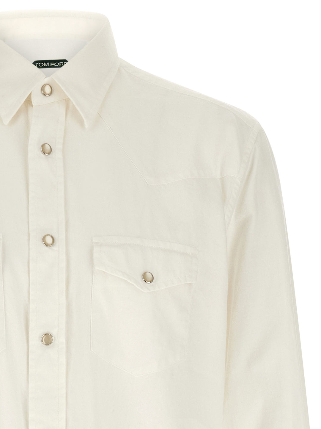 Tom Ford Western Shirt and Blouse - White | d46c3ef2f2e33628425eda83a2a1f9292982b087