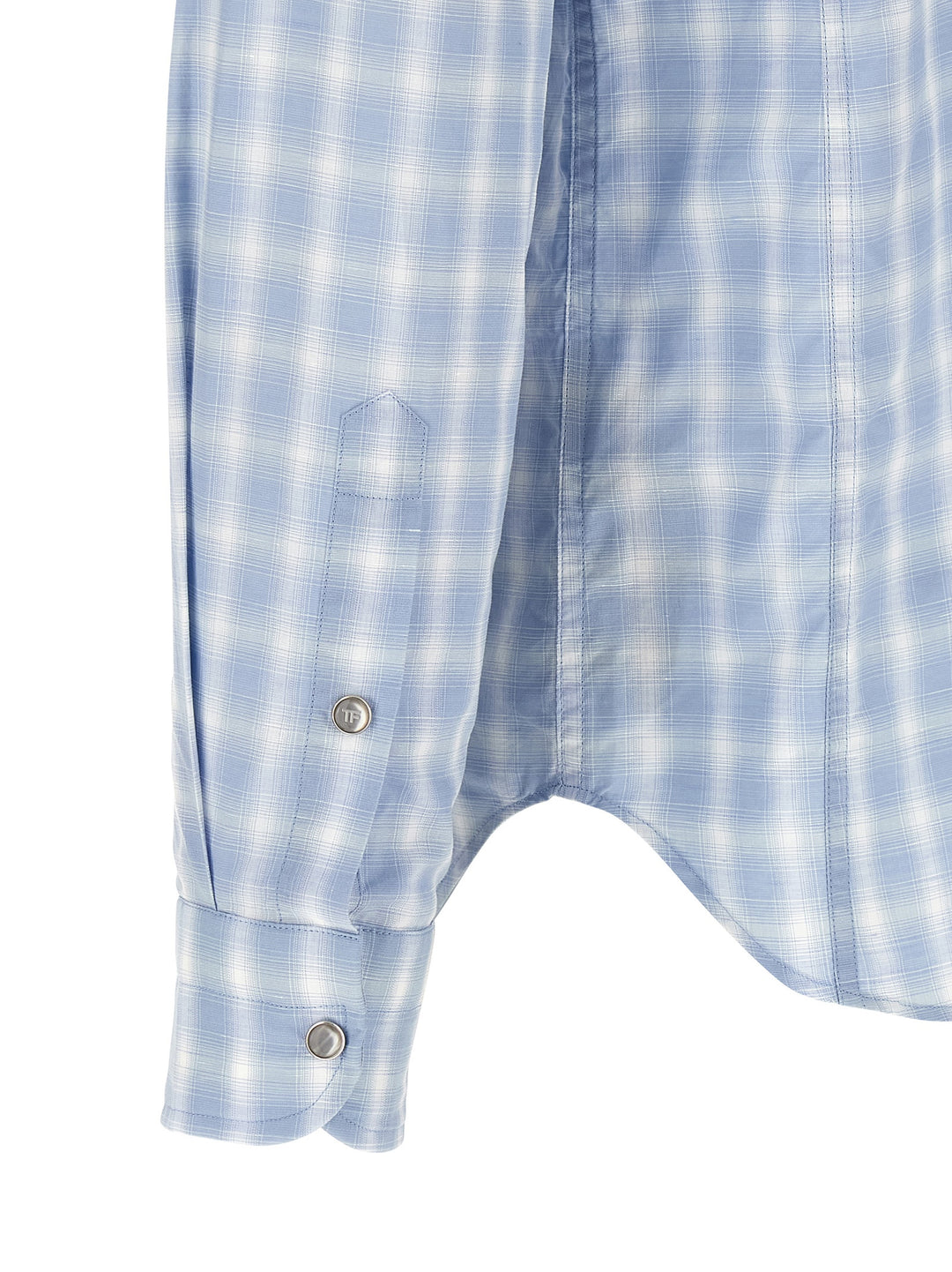 Tom Ford Western Shirt and Blouse - Light Blue | bcf322483d95c4fbdf124bb0b0191e3f206251f7