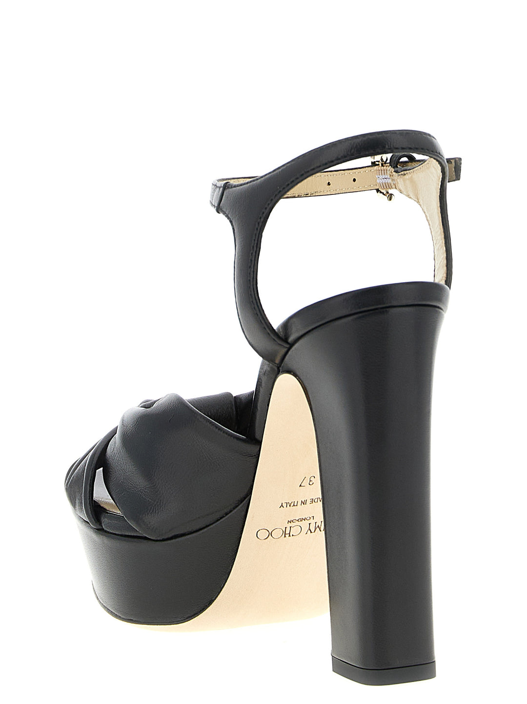 Jimmy Choo Heloise Sandals - Black | ad3c10f947e95bc4a51ae3fcb07c6973b15ff174