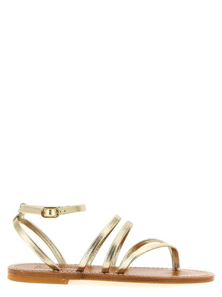 K.Jacques Saint Tropez Hemeree Sandals - Gold | bbb3b90ad945bab85d6aab37377c62c32ef9cb21