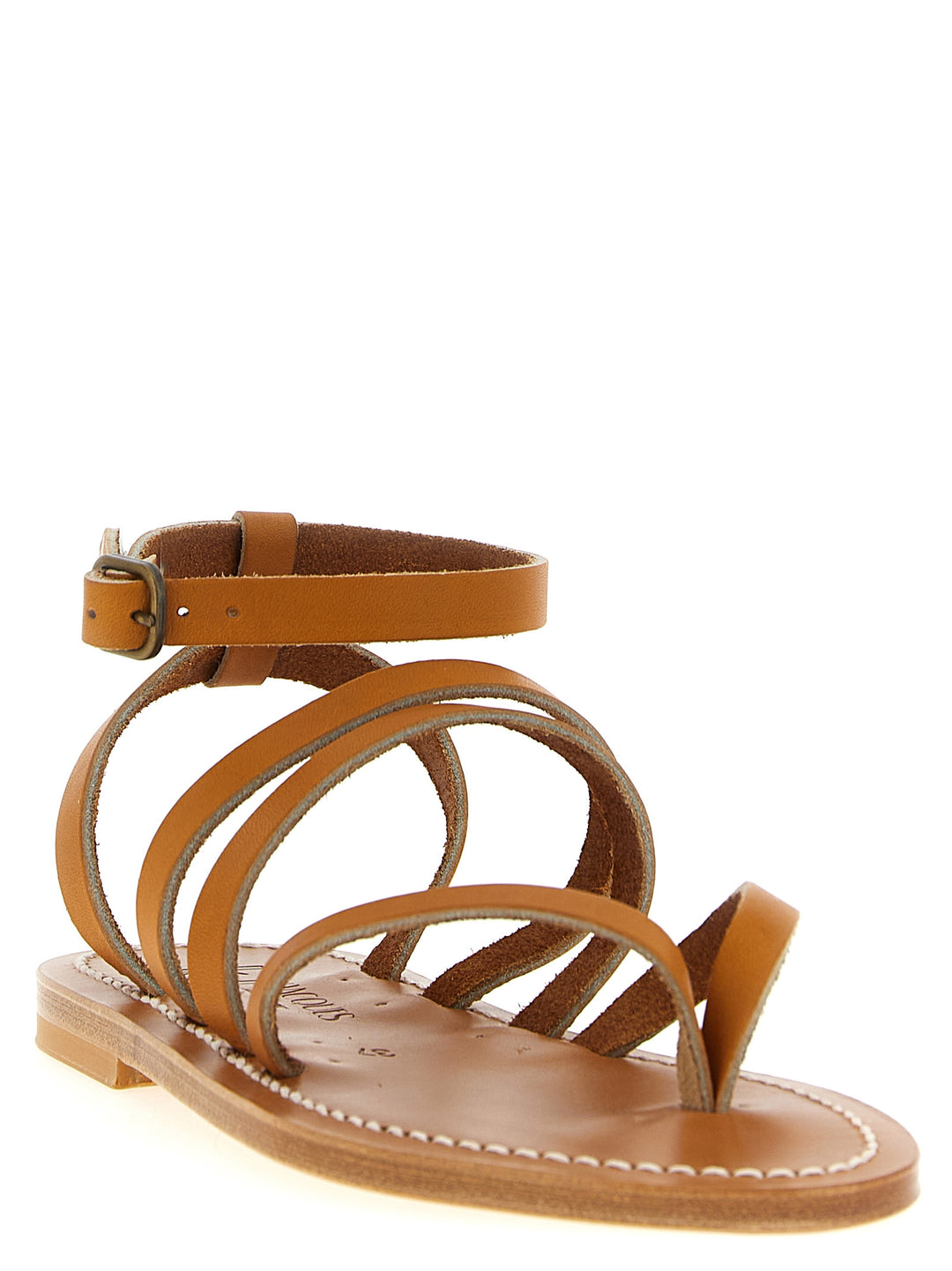 K.Jacques Saint Tropez Hemeree Sandals - Brown | 764a9f7c242fd53409680c1d0301ee0f0fea5f80