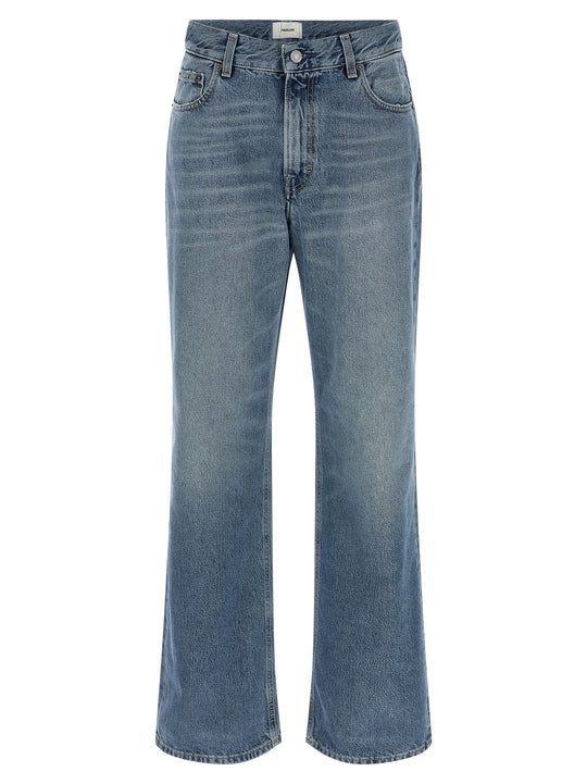 Korea Nordic Blue Jeans Blue