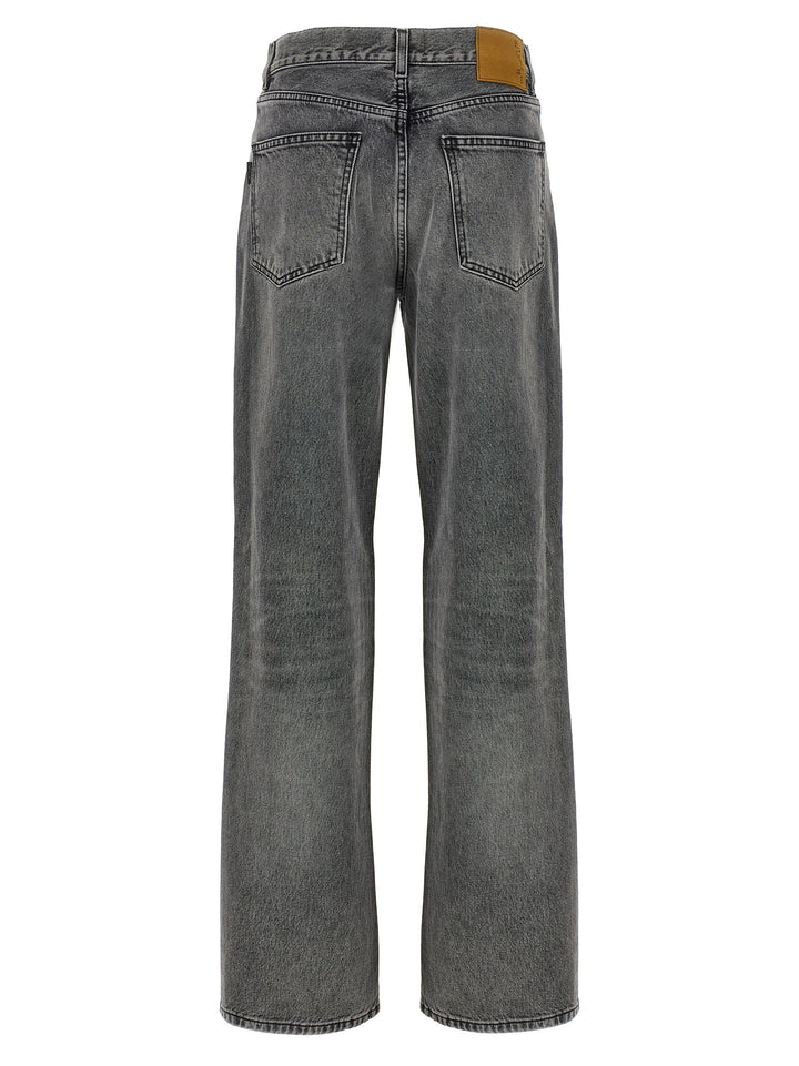 Haikure Korea Flanel Grey Jeans - Gray | 7dde08fa2ba079e38dc3bfa2558e49c85c6ad803