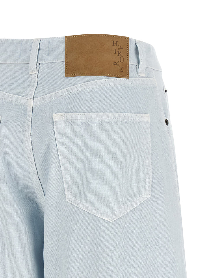 Haikure New Becky Twill 45 Bermuda and Short - Light Blue | 0823e23188caa1113d9e2340d8c5203b0080d30a