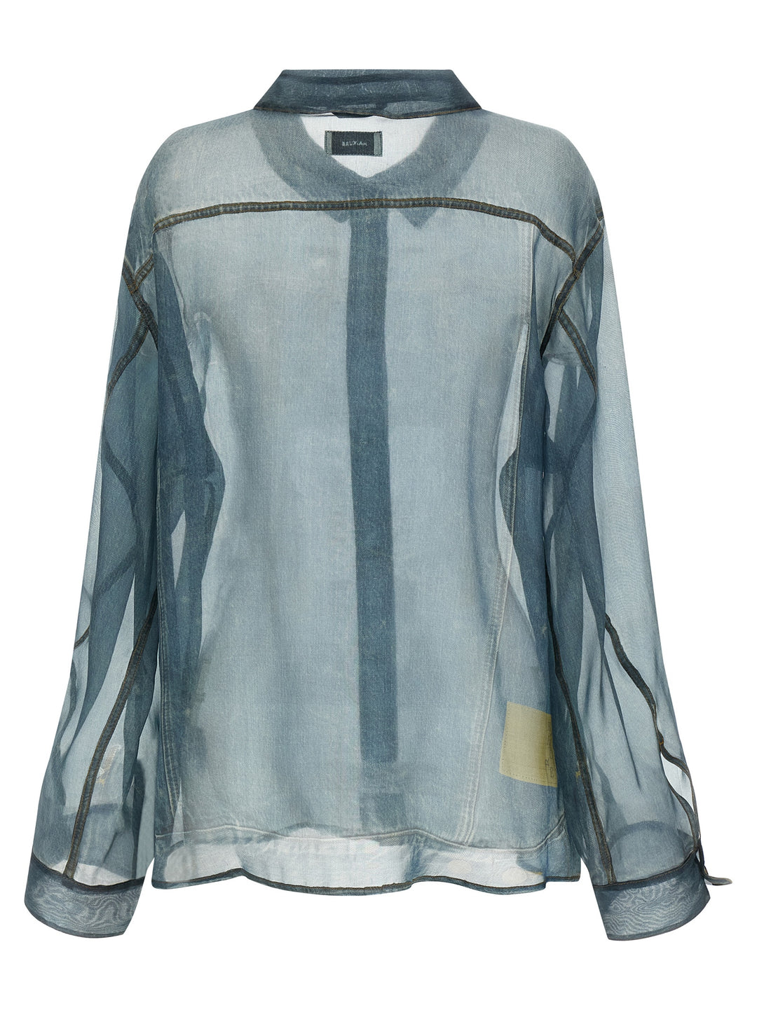Haikure Maya Shirt and Blouse - Blue | d35f226bd67bebf9b90692a40f6005c062b36918
