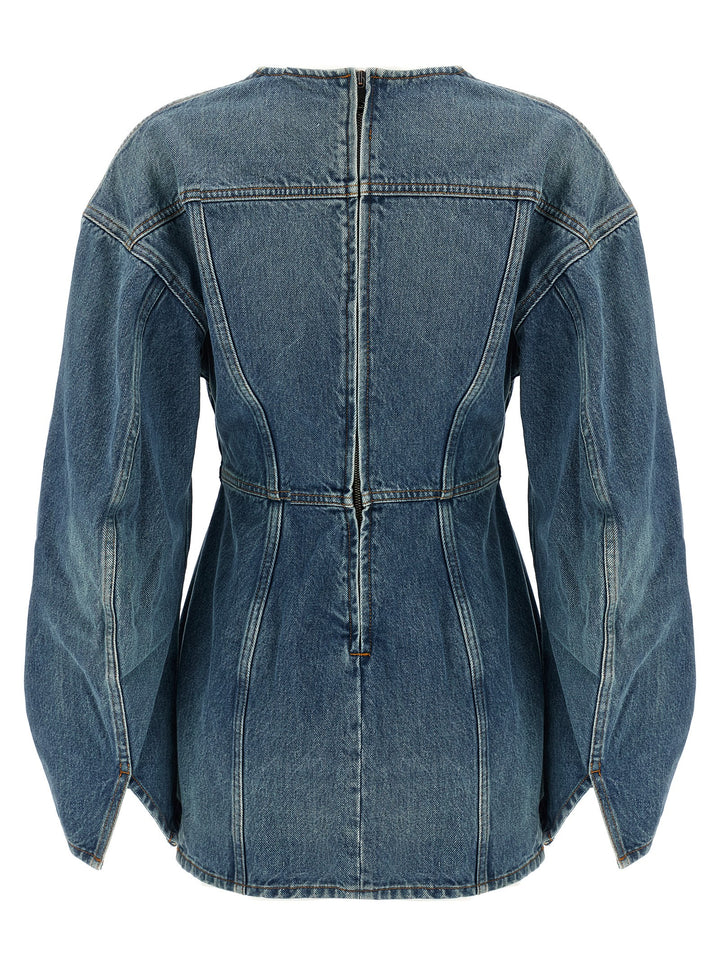 Haikure Denim Dress Dresses - Light Blue | 129205be63707dccd0e70f6ec16c66c5afd5fa6f