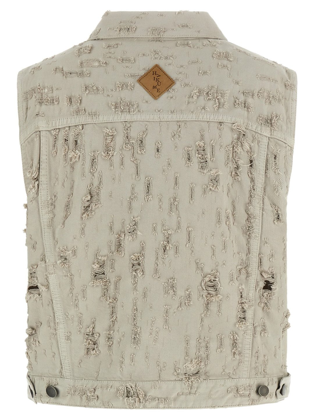 Haikure Ryder Bull Destroy Gilet - Gray | dafc54caa7e5b01f07bc10ae17dd94061e650906