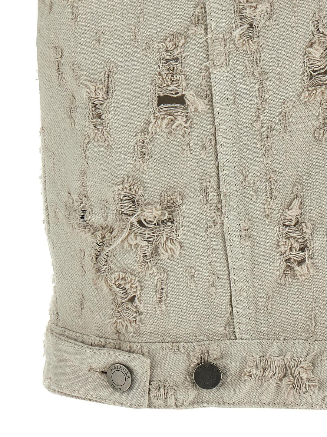 Haikure Ryder Bull Destroy Gilet - Gray | b0064b63abcbd6c0900925367197a60f4a833456