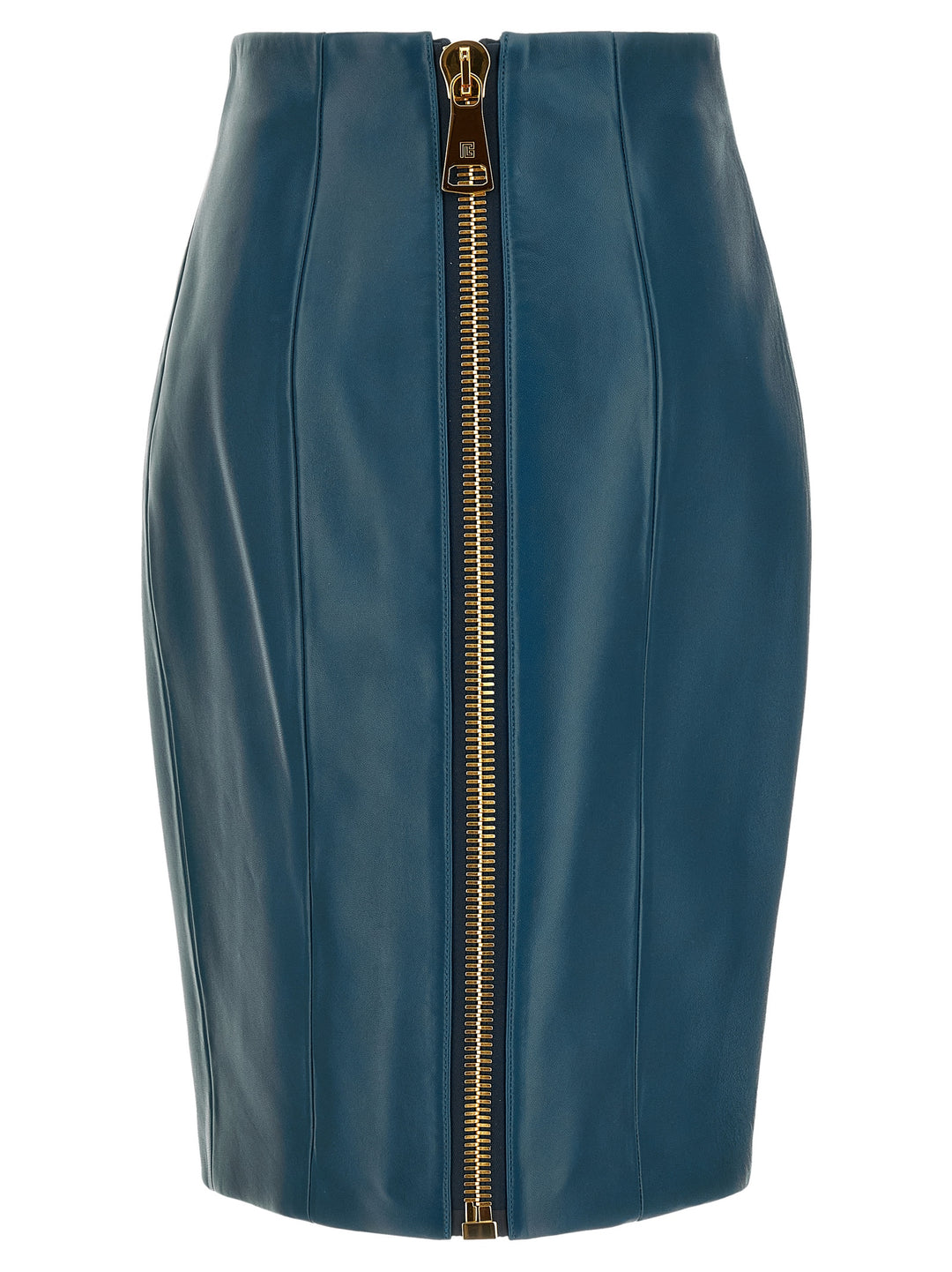 Balmain Xl Zip Skirt Skirts - Blue | e4774913d607564bebfa389213651ad353ead775
