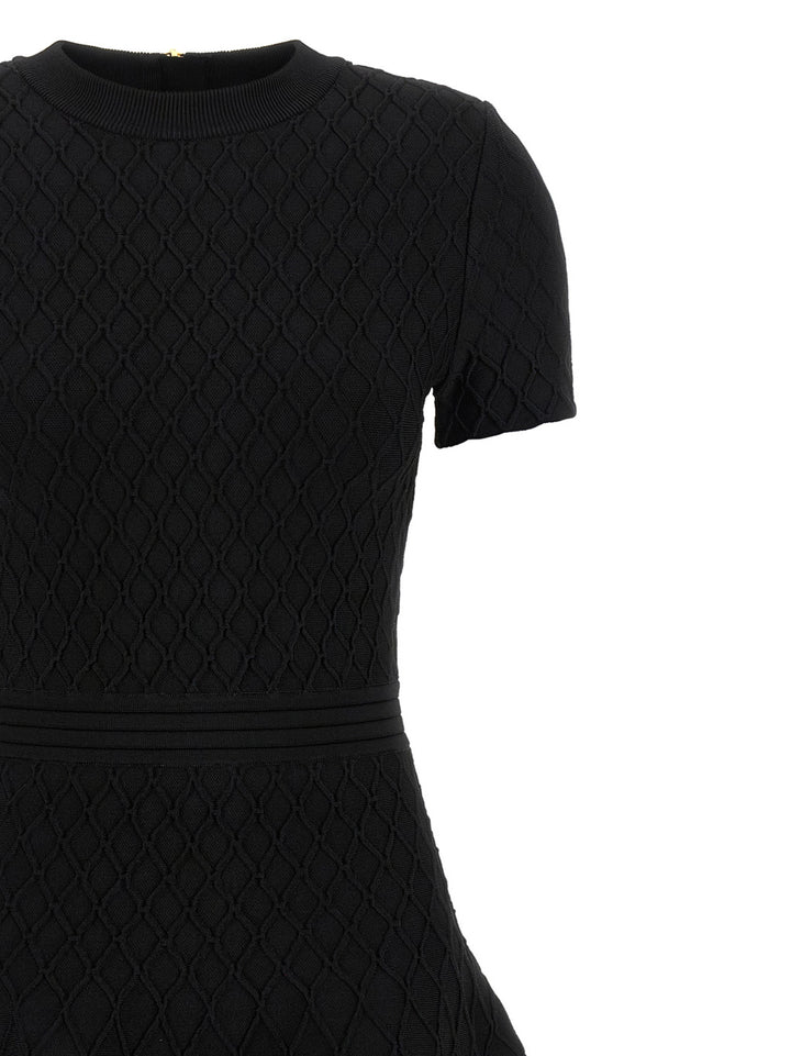 Balmain Skater Dresses - Black | 1c0ddf90b5386e6d06b4fe7fa4f4298e93181ad6