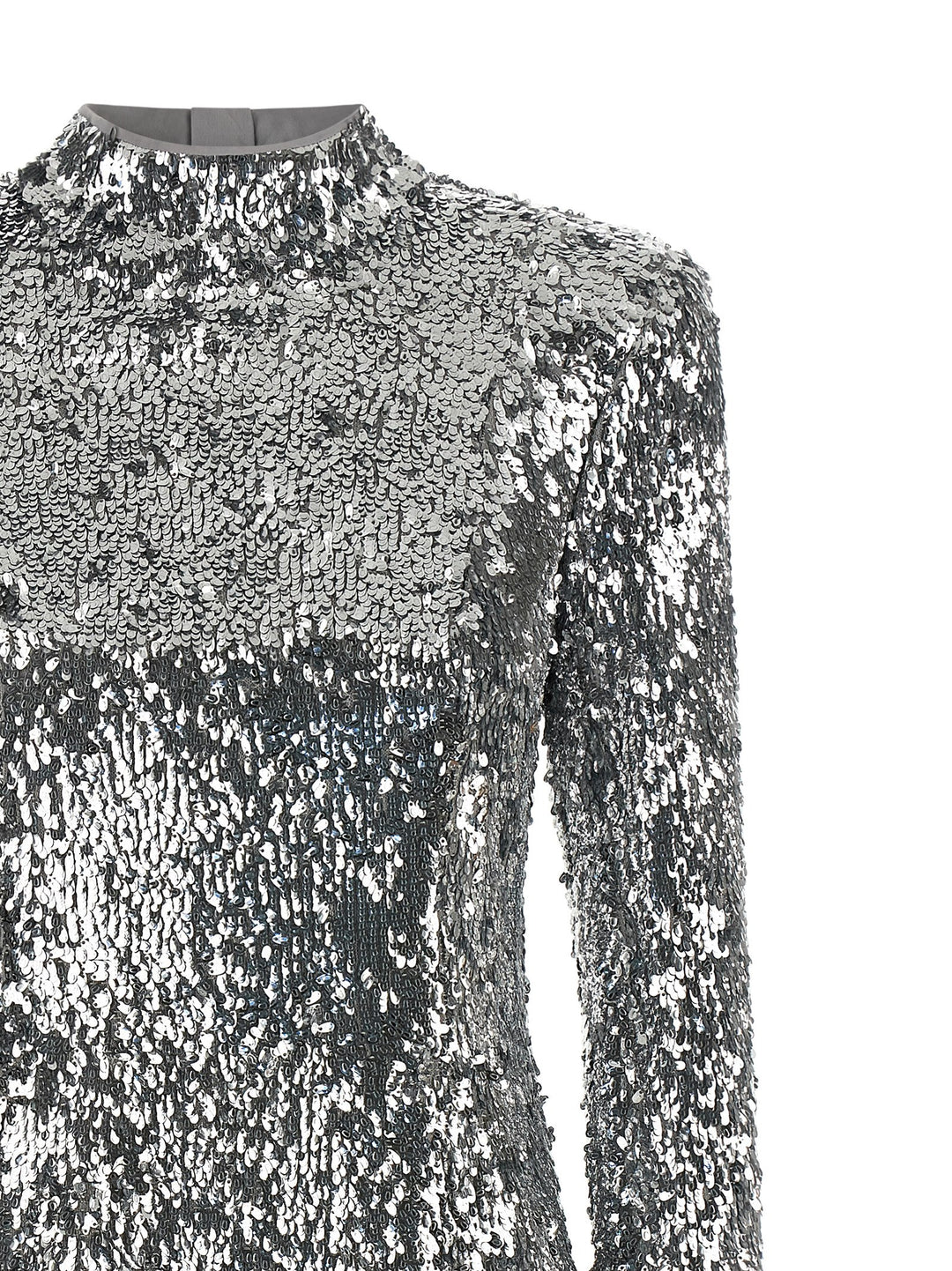 Balmain Sequin Dress Dresses - Silver | bcaaa0d7f83d3436d7e23bb52132197c6ca72d47
