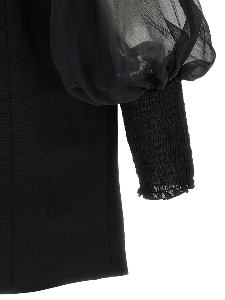 Balmain Xl Zip Dress Dresses - Black | cc720a878cc914197fff6dd42e7f0efb39d85745
