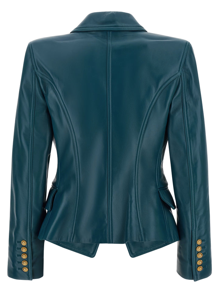 Balmain Testa Di Leone BlazerS - Blue | f8841c74e133f6608fcdadae2e823b2c32b0eb6c
