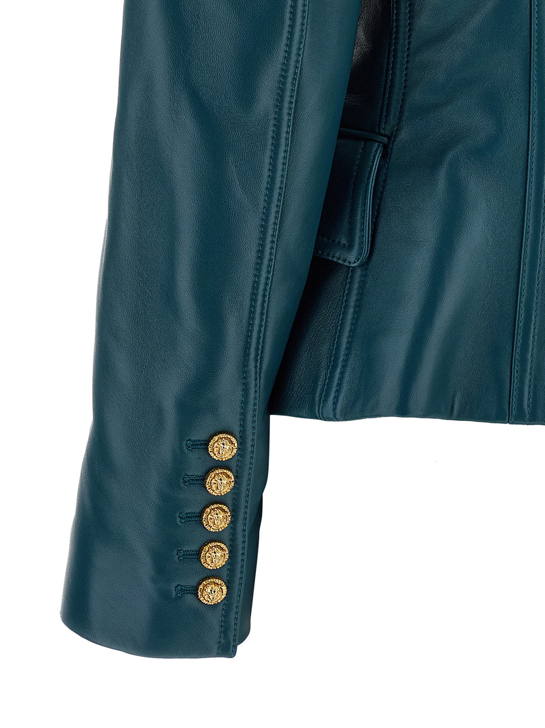 Balmain Testa Di Leone BlazerS - Blue | d1283642c671820ce02da76790a92a500fefe77e